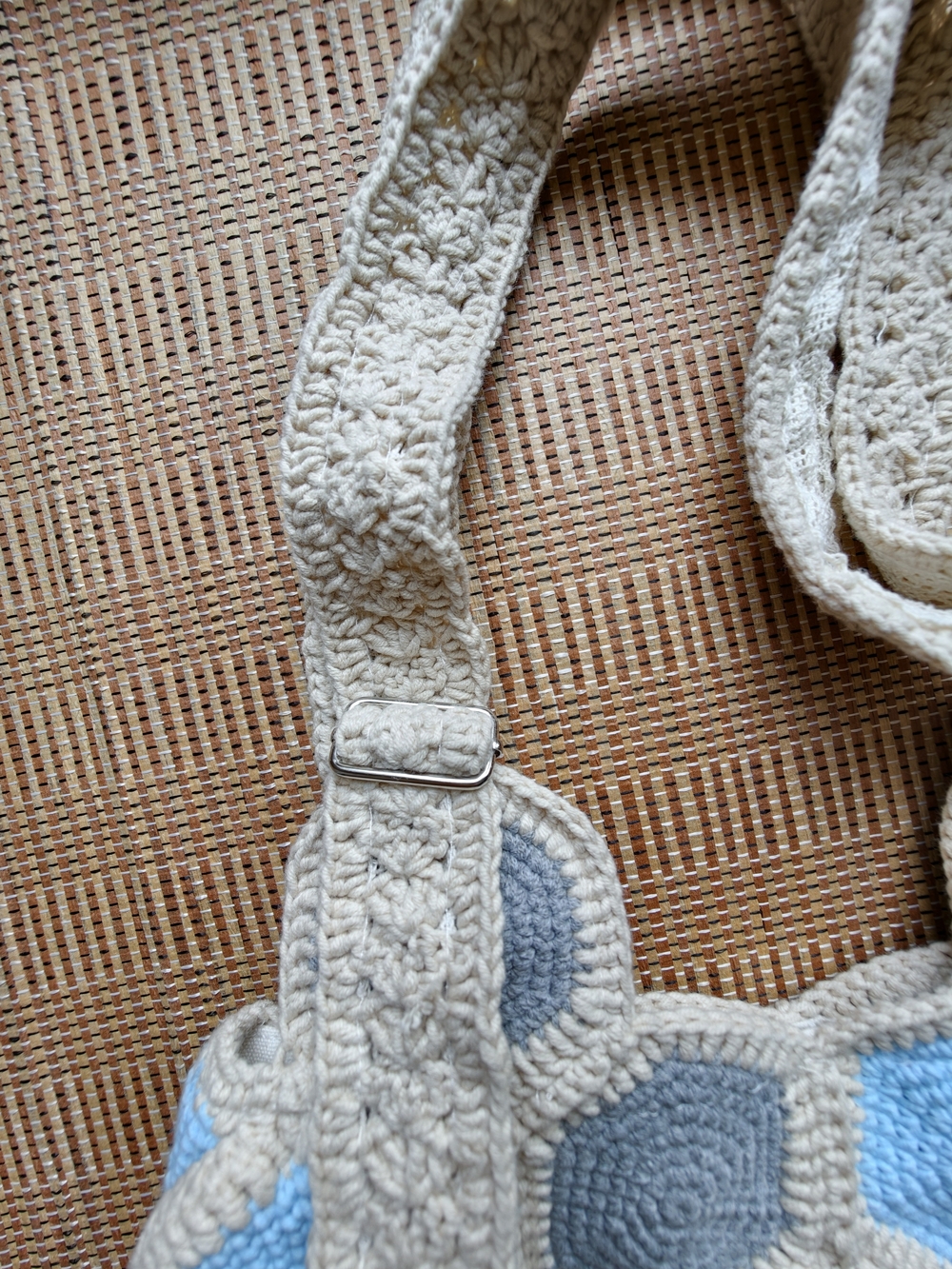 Handmade Crochet Shoulder Bag, Boho Purse - Picture 11 of 12